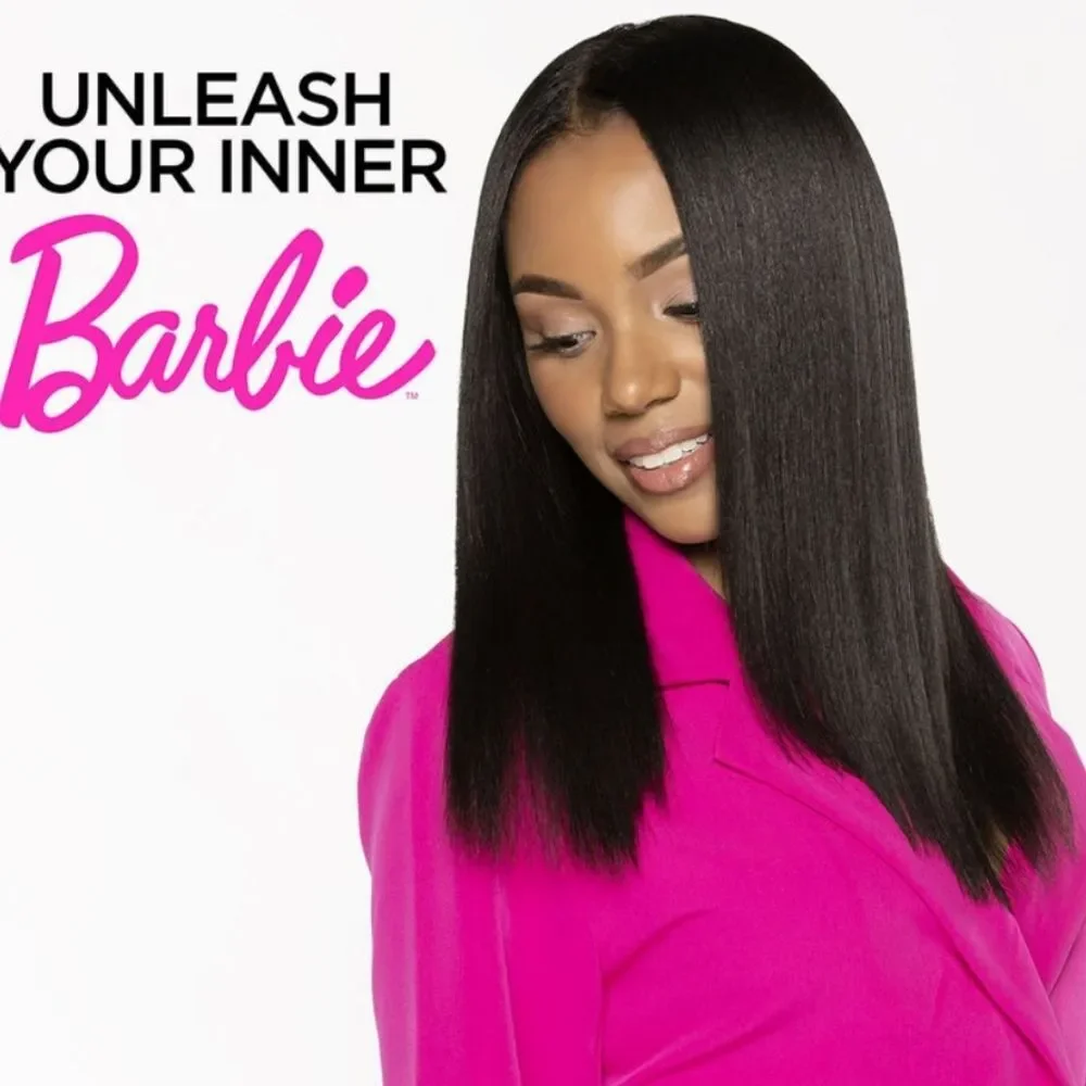 CHI‎ X  Barbie Pretty In Pink Brush Set